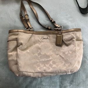 Gold Coach purse